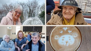 St Peters Court care home Residents have been on many trips this April